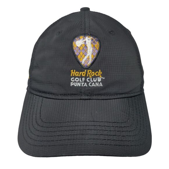 Hard Rock Golf Club Punta Cana Ladies Strapback Hat Black One Size Kate Lord - Picture 1 of 8